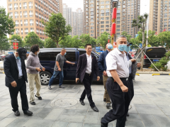 王仕军书记一行应邀赴河北国高生物科技有限公司进行调研