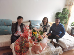 国网满洲里市供电公司工会慰问患病职工 点滴关爱暖人心