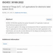 BOE(京东方)发布全球首个电子标签物联网应用国际标准 填补行业空白